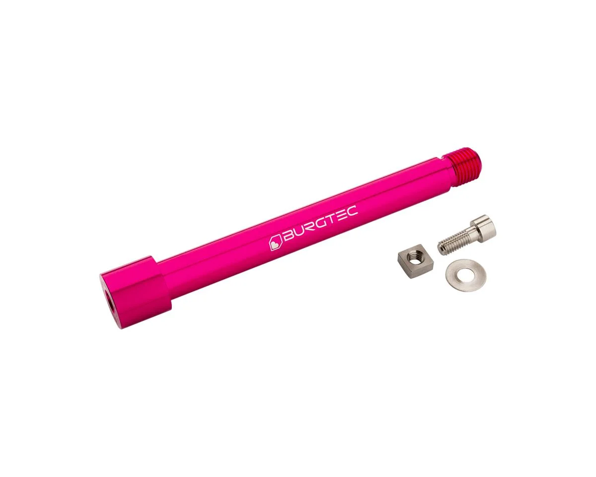 Burgtec Fox Fork 2021+ Axle (Toxic Barbie Pink) (15 x 110mm) (Fox 36/38)